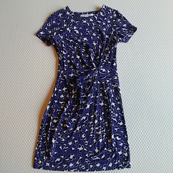 Faux Wrap Cheetah Dress - Like new! - Picture 2 of 8